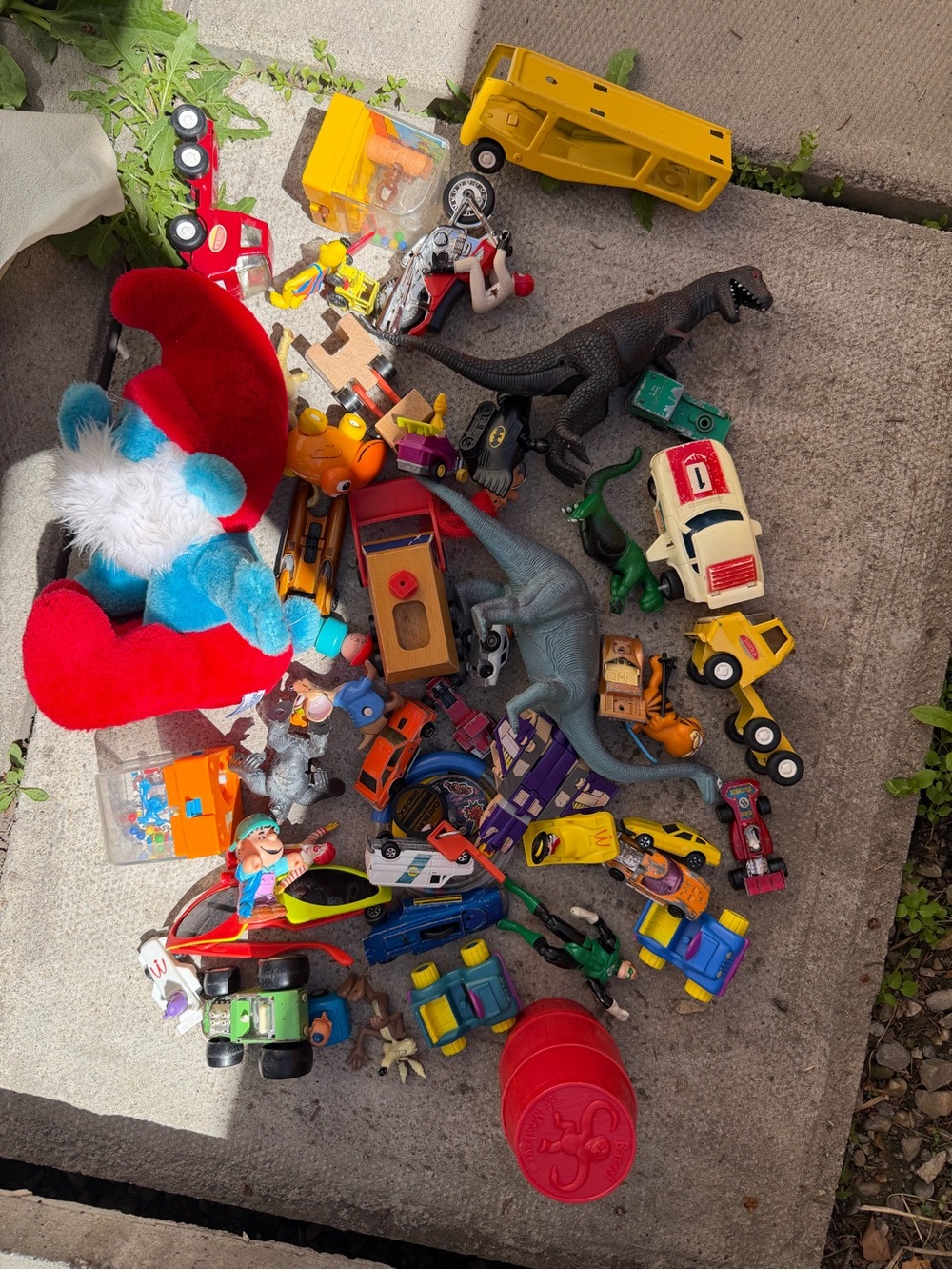 Mixed Kids Vintage Toy Set - Multi-Color Assortment